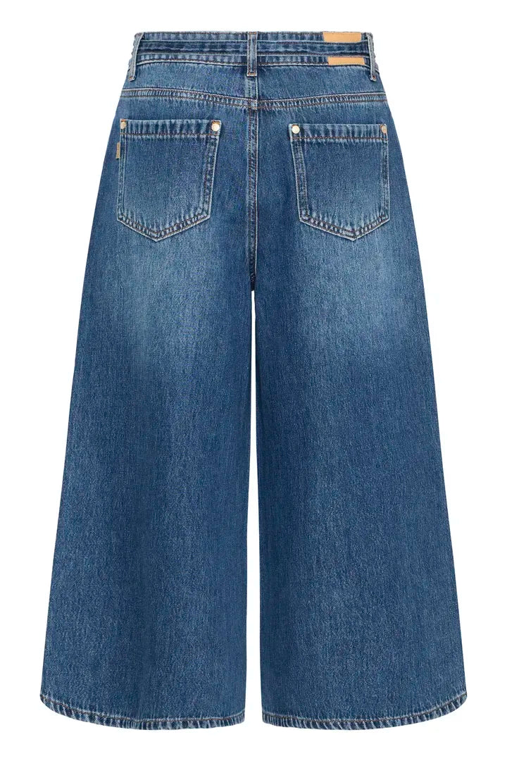 PZALEXI UHW Wide Leg Jeans - Blauw