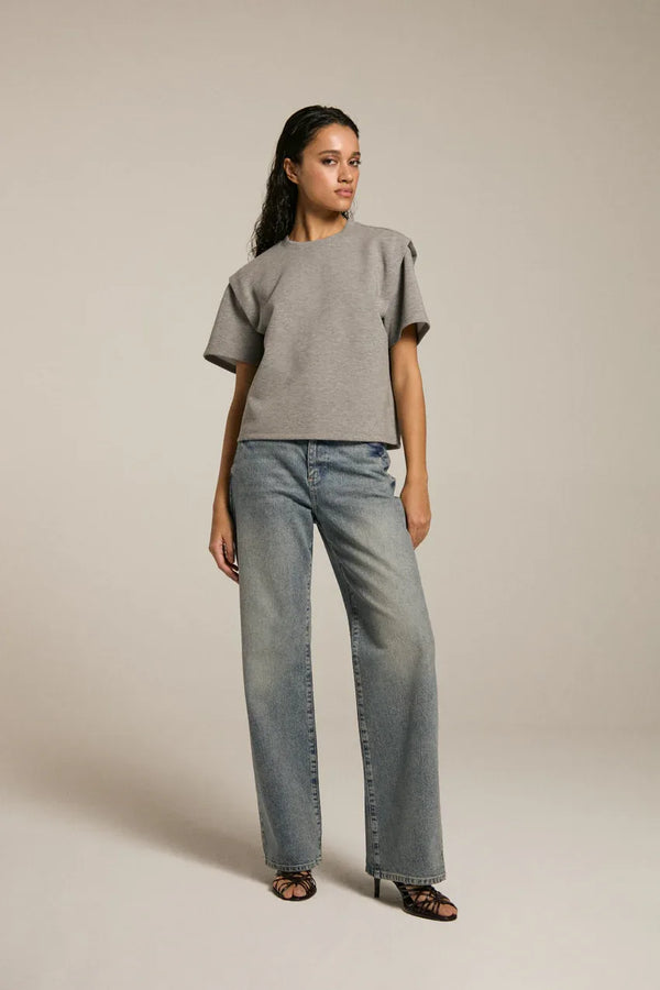 Straight Leg Jeans - Blauw
