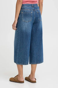PZALEXI UHW Wide Leg Jeans - Blauw