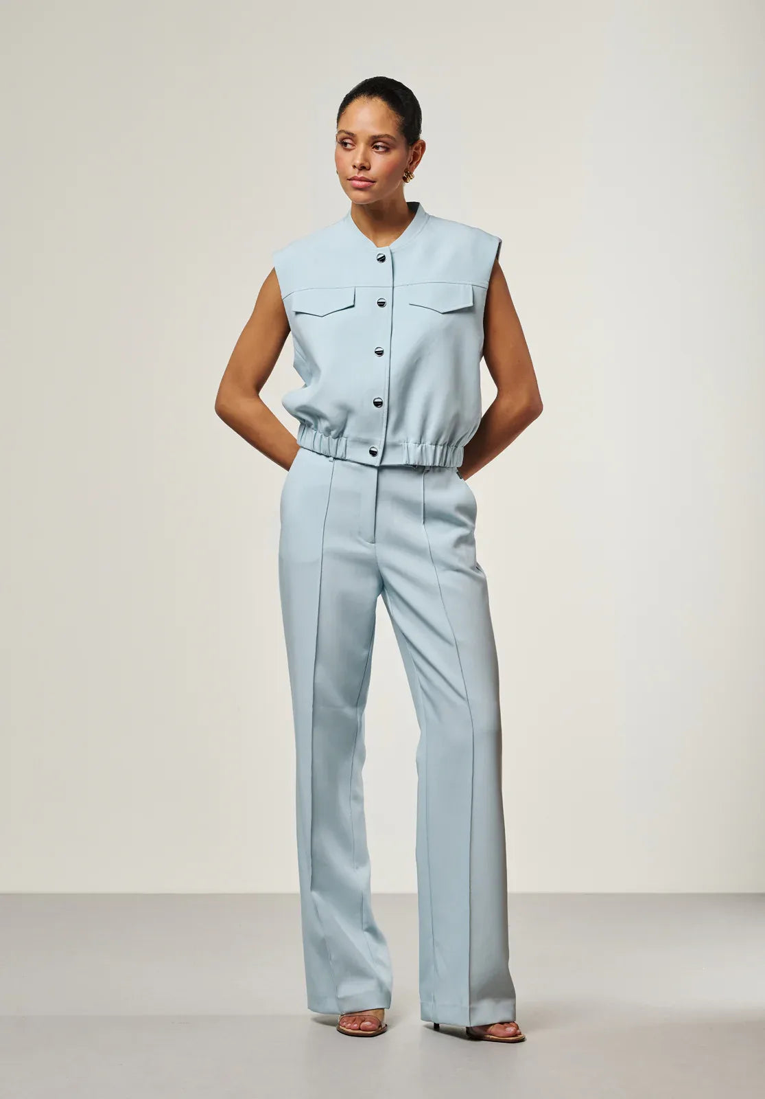 TROUSERS - Blauw