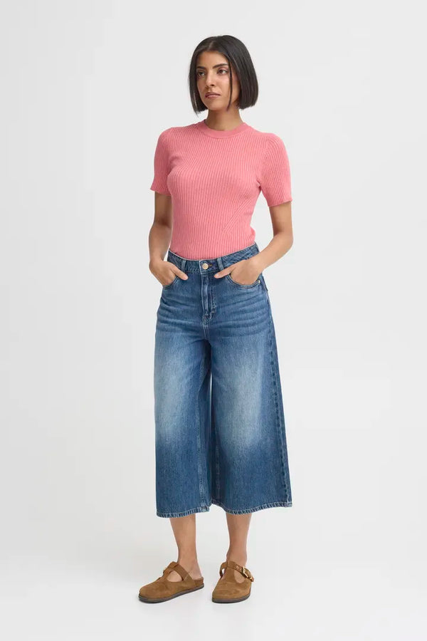 PZALEXI UHW Wide Leg Jeans - Blauw
