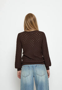 PCRosalia Puff Sleeve Knit Pullover