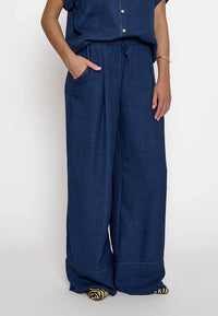 PCRuth Pant - Blauw