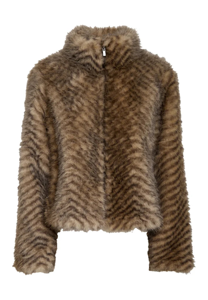 PCPeggy Faux Fur jacket