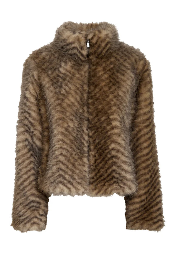 PCPeggy Faux Fur jacket