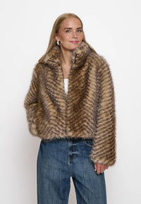 PCPeggy Faux Fur jacket