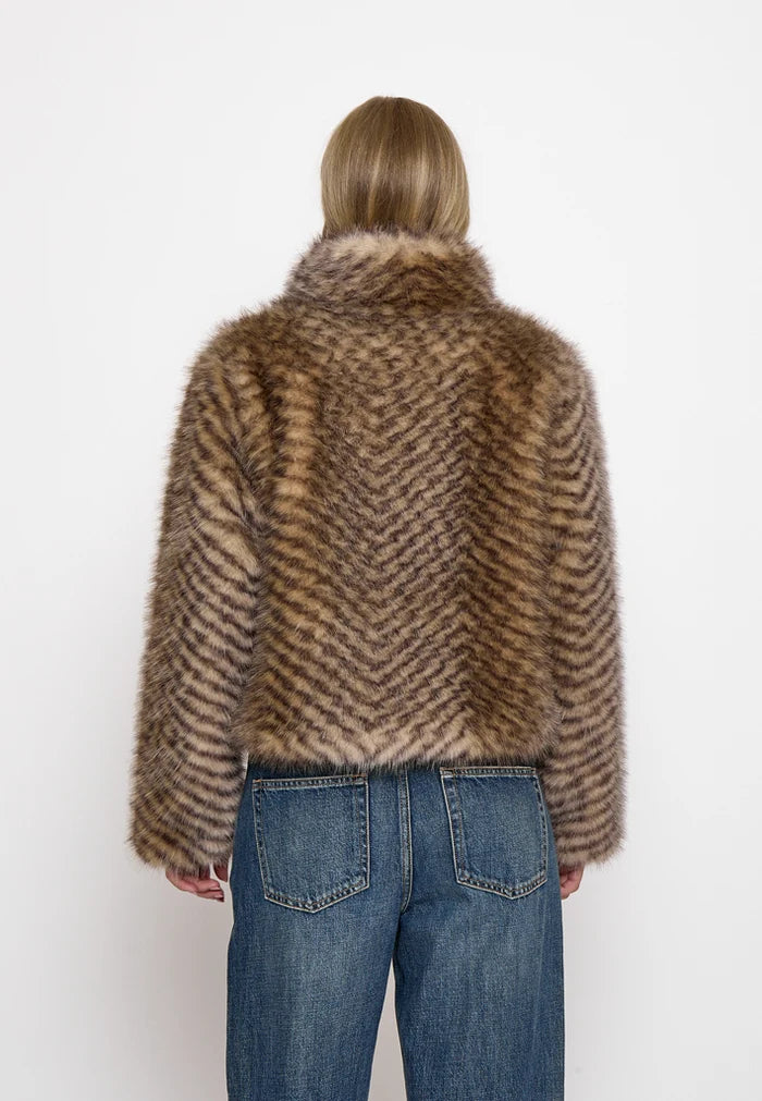 PCPeggy Faux Fur jacket