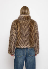 PCPeggy Faux Fur jacket