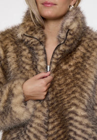 PCPeggy Faux Fur jacket