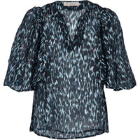 Britt Wide Sleeve Blouse - Multi