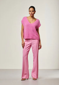 TROUSERS - Roze
