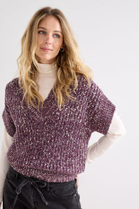 Sleeveless Jumper V-Neck