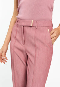 TROUSERS - Roze