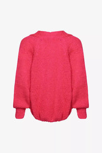 Fora Knit Cardigan - Roze