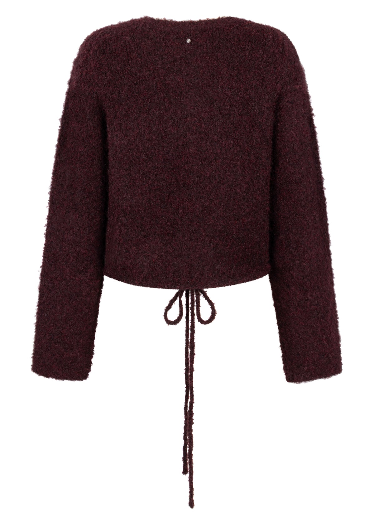 Puff-Sleeve Cardigan