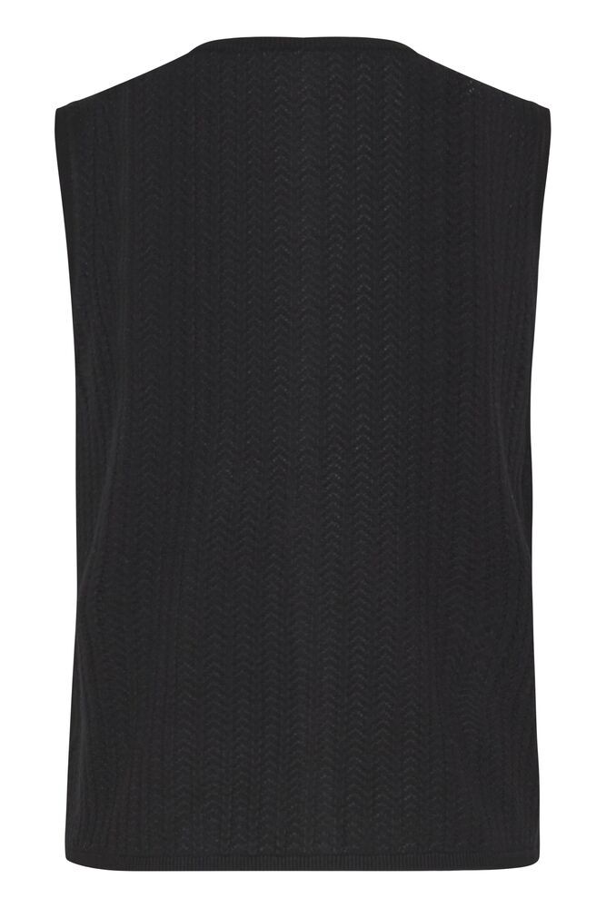 PZSARA  Knit Top - Zwart