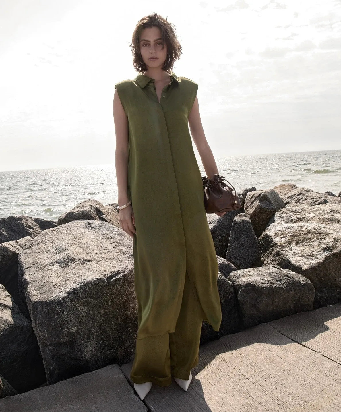 PCRandy Pant - Groen