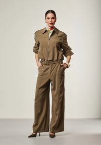 TROUSERS - Groen