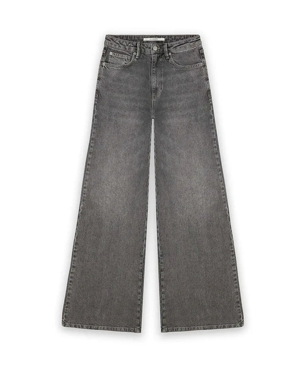 Rosie - Extra Wide Leg Jeans - Grijs