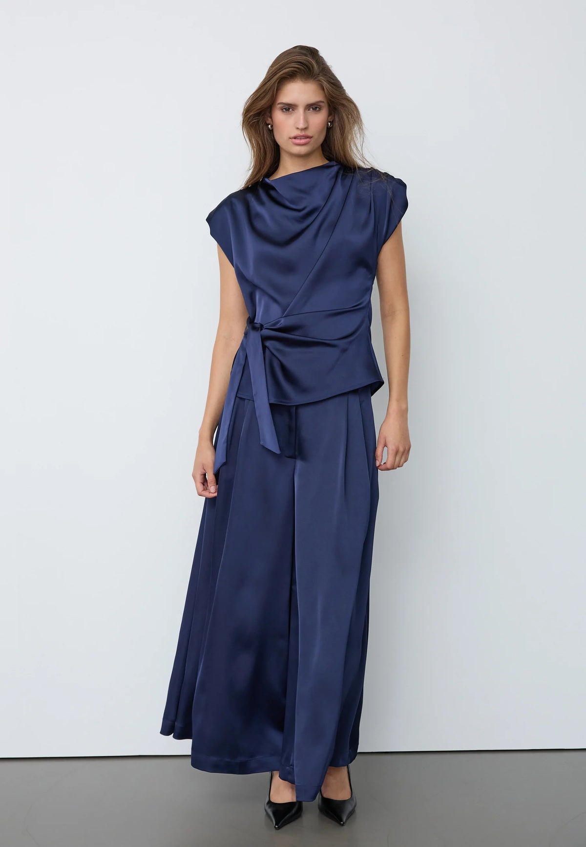 SafiraCC Pleat Top