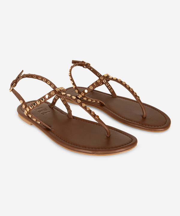Aurea Sandals - Bruin