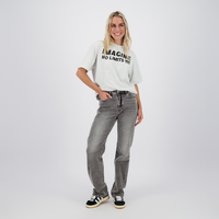 Sarah comfort straight jeans - Blauw