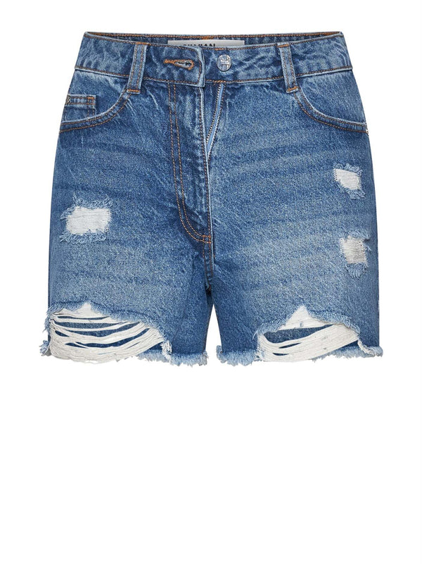 Short denim Garap (without strass) - Blauw