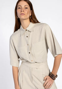 BLOUSE - Zand