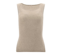 Perfect Line Cashmere - Tank Top - Beige