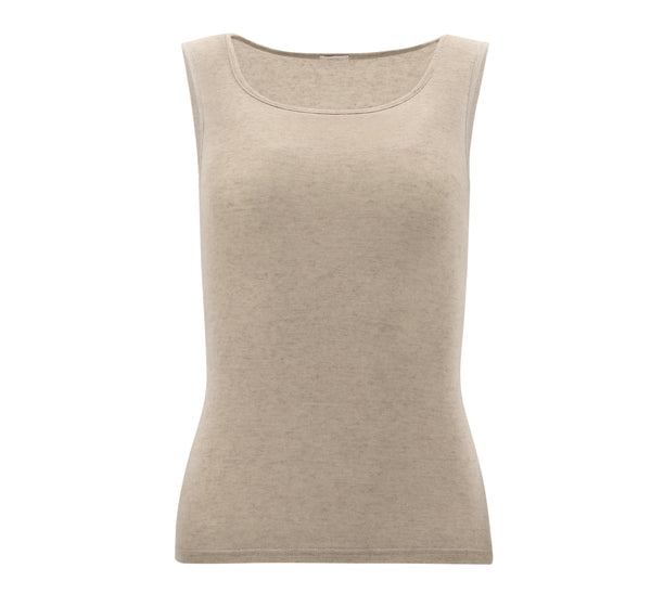 Perfect Line Cashmere - Tank Top - Beige