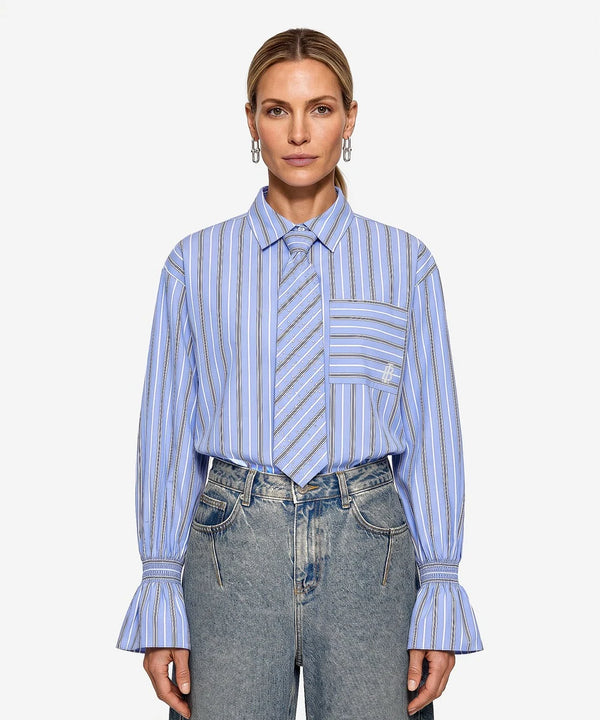 Talya-Tie Blouse