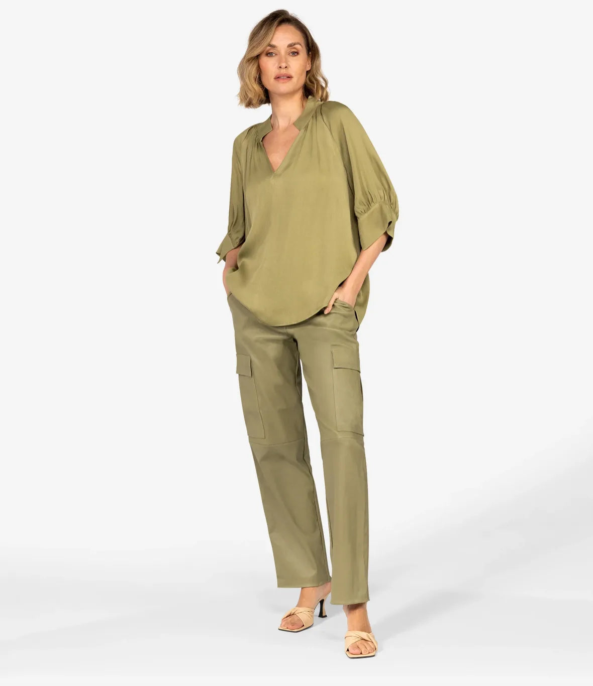 Taleen Blouse - Groen