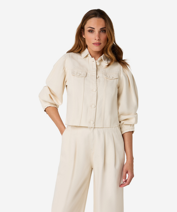 Trania Sandstone Blouse - Wit