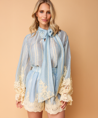 Tivina Blouse - Blauw