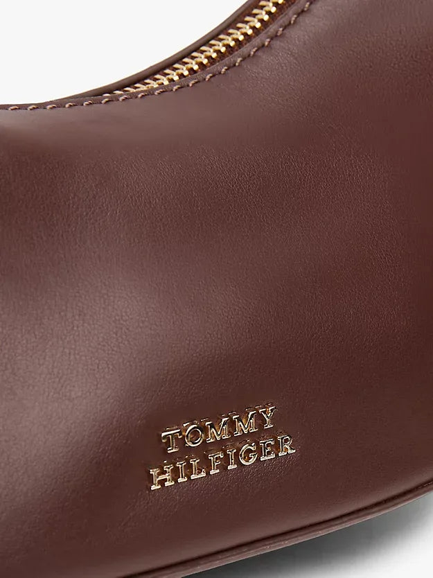Moon leather mini cross bag - Bruin
