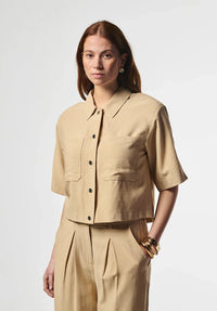 BLOUSE - Zand