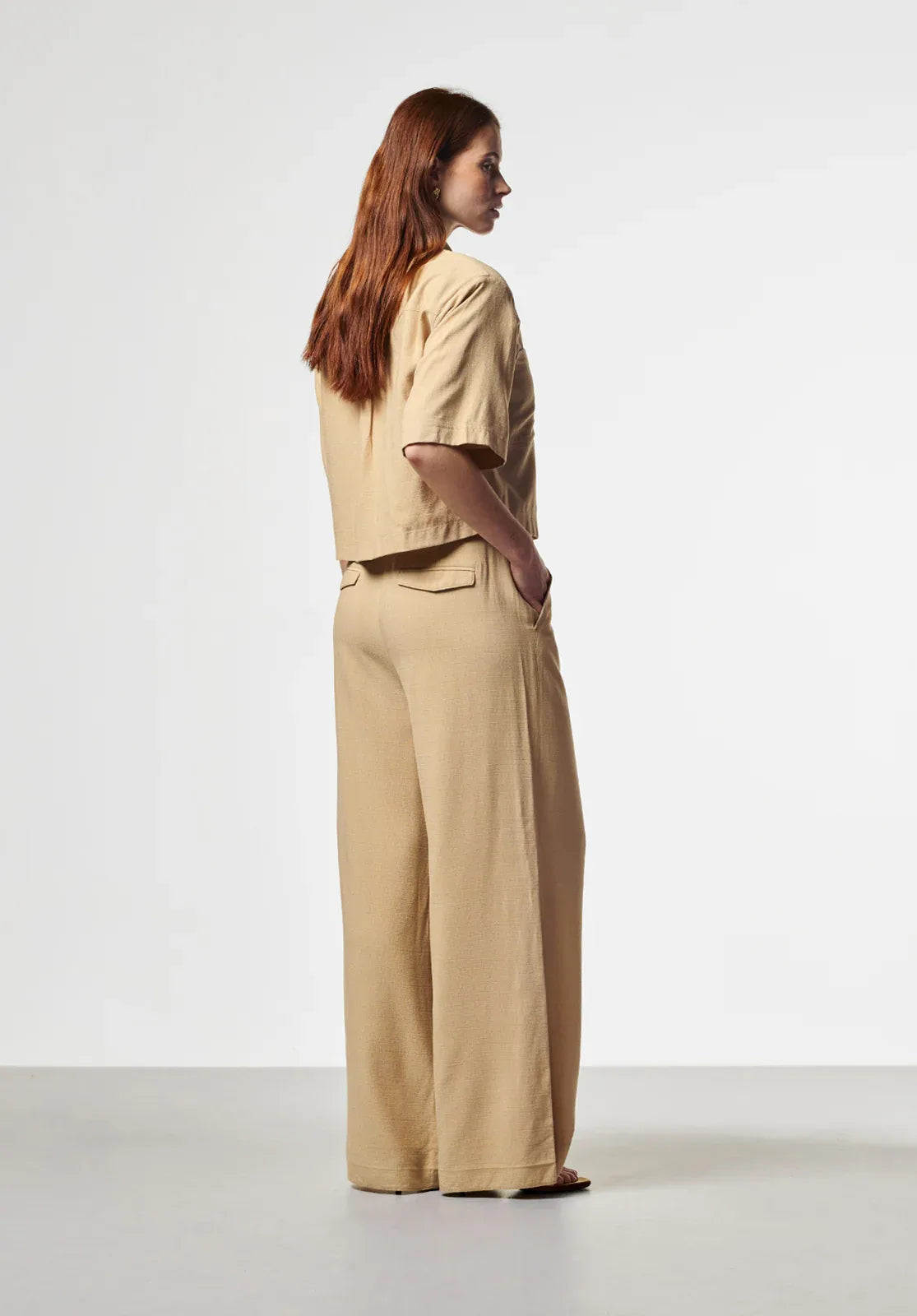 BLOUSE - Zand