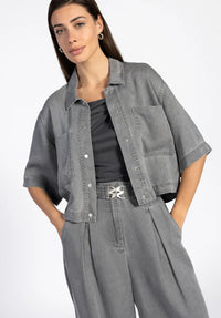 BLOUSE - Grijs