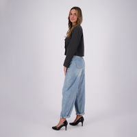 balloon jeans - Blauw