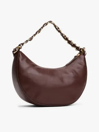 Moon leather crossover bag - Bruin
