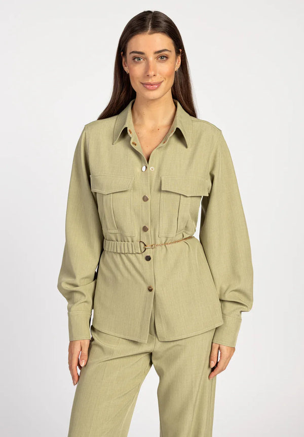 BLOUSE - Groen